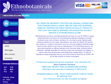 Tablet Screenshot of ethnobotanicals.com